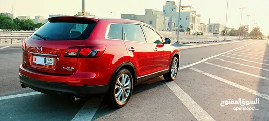  4 مازدا CX9 GT 2013 في قمة النظافة (فئة رقم 1)