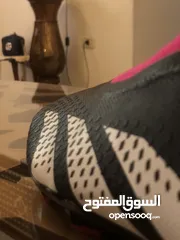  4 حذاء بريدتور مع ربر استعمال مرتين اصلي اذا مش اصلي يترجع