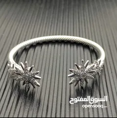  6 اسوارة فضة (David Yurman)