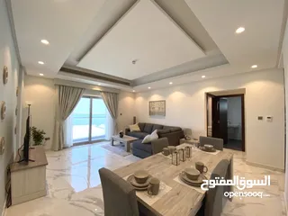  1 For rent in Juffair luxury sea view apartment
