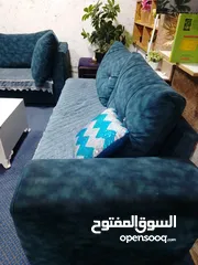  5 كنب تفصيل بحالة جيدة بس بحاجة لدراي كلين