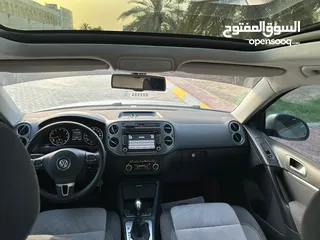  11 Volkswagen Tiguan  GCC 2014 Full option  فولكسفاغن تيجوان  2014 خليجي جميع الإضافات