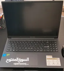  5 عرض لا يُفوّت – لابتوب استعمال 22 يوم فقط  ASUS Vivobook شبه جديد + هدايا قيمة