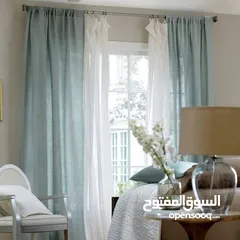  6 ستائر وبرادي لينن إنجليزي 2025 بتصميم مخصص حسب الطلب، لمسة راقية تجمع بين الأناقة والجودة العالية