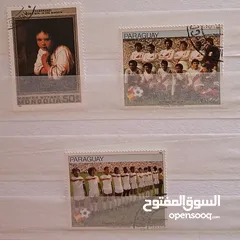  26 طوابع اصلية من كل بلدان العالم للبيع المستعجل الطابع ب دينار