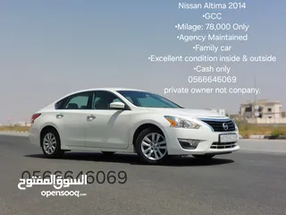  1 Nissan Altima 2014 GCC