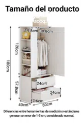 4 خزانة ملابس أنيقة بتصميم عملي – استغلال مثالي للمساحة