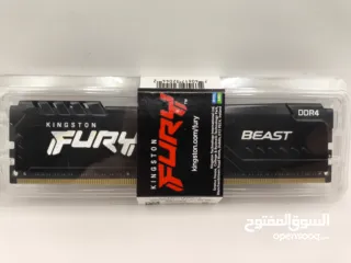  1 سعر حرق  للبيع: Kingston Fure RAM DDR4 16GB Desktop Memory