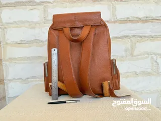  16 Handcrafted Genuine Goat Leather Backpack – Premium Quality, Stylish & Lightweight Design