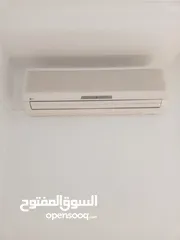  4 مكيفات: ال جي عادي في حالة ممتازة شامل التركيب كفالة شهر