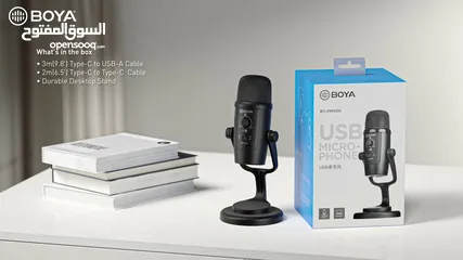  1 BOYA BY-PM500 USB condenser microphone