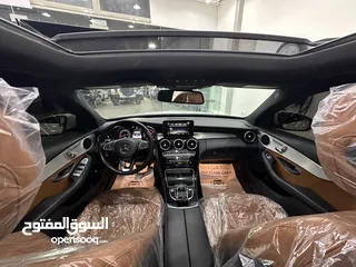  12 Mercedes Benz  C300 AMG  2018 model