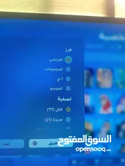  3 حساب فورت اكثر من 70 سكن وثلاث العاب سيدي وحساب روكت اكثر من 20  سياره