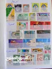  21 طوااابع من جميع دول العالم بنص دينار فقط