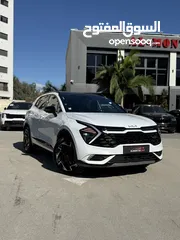 1 كيا سبورتاج GT Line ترخيص 2022 محرك 1600 هايبرد plug in/يقطع على الشحنه 65 كيلو متر  271 حصان
