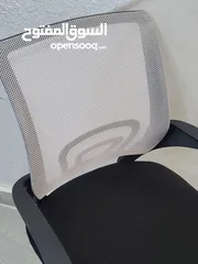  3 كرسي مساعد مديرشبك بعجلات شامل التوصيل وكفالة سنة  \ Assistant Manager Mesh Chair