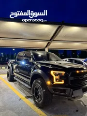  2 Ford F150 raptor 2018 clean Tittle color black 3.500cc v6 twin turbo eco boost super cab .