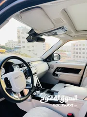  8 لاند روفر ڤوج svموديل 2021 السياره  الوحيده بل مملكه الاردنيه  من حيث المواصفات