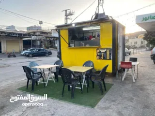  1 كيوسك "كرڤان" للبيع سعر ممتاز