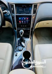  21 A Clean And Beautiful INFINITI Q50 2019 Black Gcc