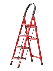  2 سلم للعمل يوجد عدة أشكال مقاسات مختلفه بأفضل الأسعار قوه ومتانه ممتازه يوجد خدمة توصيل