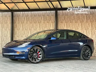  8 تيسلا بيرفورمانس دول موتور فحص كامل بسعر مغري Tesla Model 3 Performance 2022