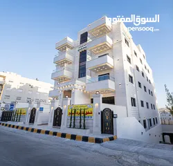 7 شقة شبه أرضي للبيع في مشروع الصفوة – مدخل وكراج مستقل (مساحة داخلية واسعة 200م2 +  خارجية 250م )