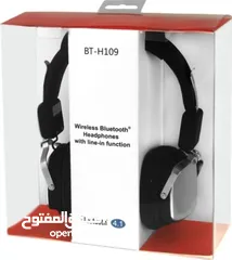  5 سماعة هدفون بلوتوث ممتازة  wireless bluetooth headphones BT-H109