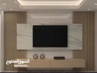  22 ورق جدران والشيبورد وبانوهات وجبسن بورد وبانوهات والدهان وبديل الخشب وبديل الحجر والقرميد والفاير بل