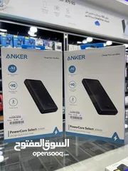  1 باوربانك انكر الاصلي بسعة 20000الف نل امبير Power bank anker 20000