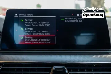  17 BMW M5 Competition M-Sport 2020 GCC under Agency Warranty and Service Contract