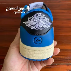  15 شوز إير جوردن 1 ترافيس سكوت X فريغمنت' shoes nike Jordan 1 Retro Low  Fragment x Travis Scott  حذاء