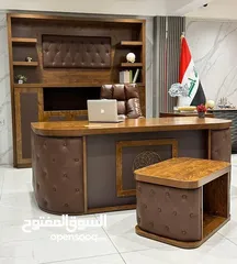  10 تصاميم المكاتب العصرية خشب لامينت الأصلي المستورد تفصيل مميز بأحدث الأشكال