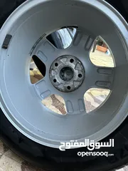  10 Audi Rims+tires In perfect condition/ جنطات اودي للبيع مع كوشوك