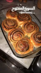  1 الذ السينابون القطني cinnabon is very delicious