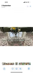  1 Glass table from Homes r us