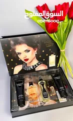  10 بكجات عطور نوعية #CARLOTTA الأصلي  بكج 5 قطع   عطر 100مل  مرطب جسم (Body Lotio