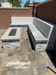 24 تصميم خارجي شلالات باربكيو
