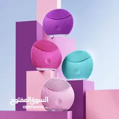  10 عرض جهاز فور يو لونا كلين + غسول الوجه التايلندي تنظيف تقشير البشرة بعمق فور يو لونا مساج بشره وجه