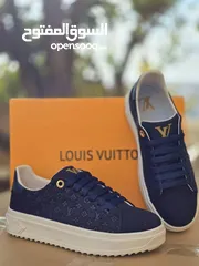  1 Louis Vuitton Time Out Monogram Leather Platform Sneakers with Iconic LV Logo and Chic Design