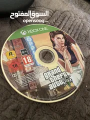  1 سي دي gta 5 Xbox one