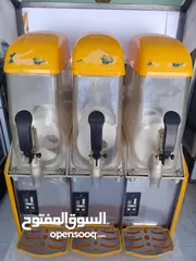  2 ماكينة سلاش نوع دراغون صيني تبريد وتجميد مع طاوله تفصيل جديد
