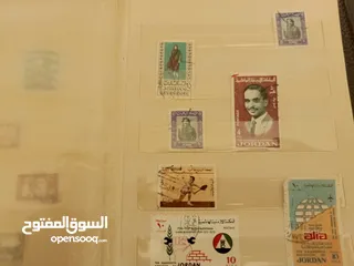  7 طوابع بريدية قديمة