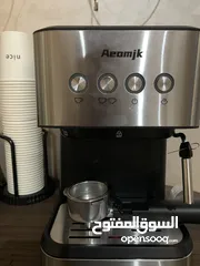  2 مكينه قهوه اسبرسو و تبخير الحليب