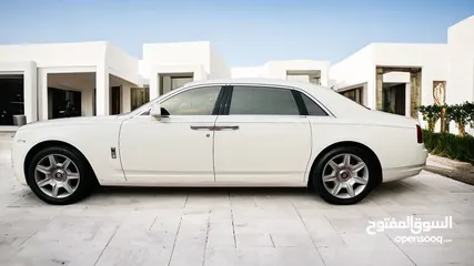  4 Rolls Royce Ghost 2012  GCC  Low Mileage  Full Service History