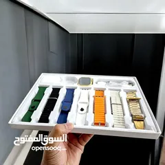  12 بكج i20 ultra max suit ساعة الاصدار التاسع 7 سيرات ايربودز كوبي ماستر كڤر حماية متوفرة باللون الذهبي