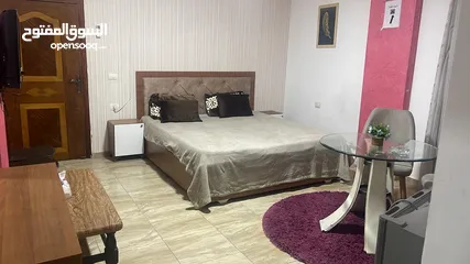  2 شقة مفروشة 3 غرف وصالة وحمامين