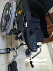  9 كرسيي متحرك كهربائي ببطاريه . لم يستخدم وبسعر جيد