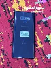  13 سامسونج نوت 9 بحاله ممتازه  128 جيجا خطين اللون ازرق Samsung note 9