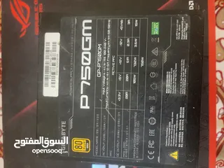  4 باور سعة 750w  للبيع مستخدمه